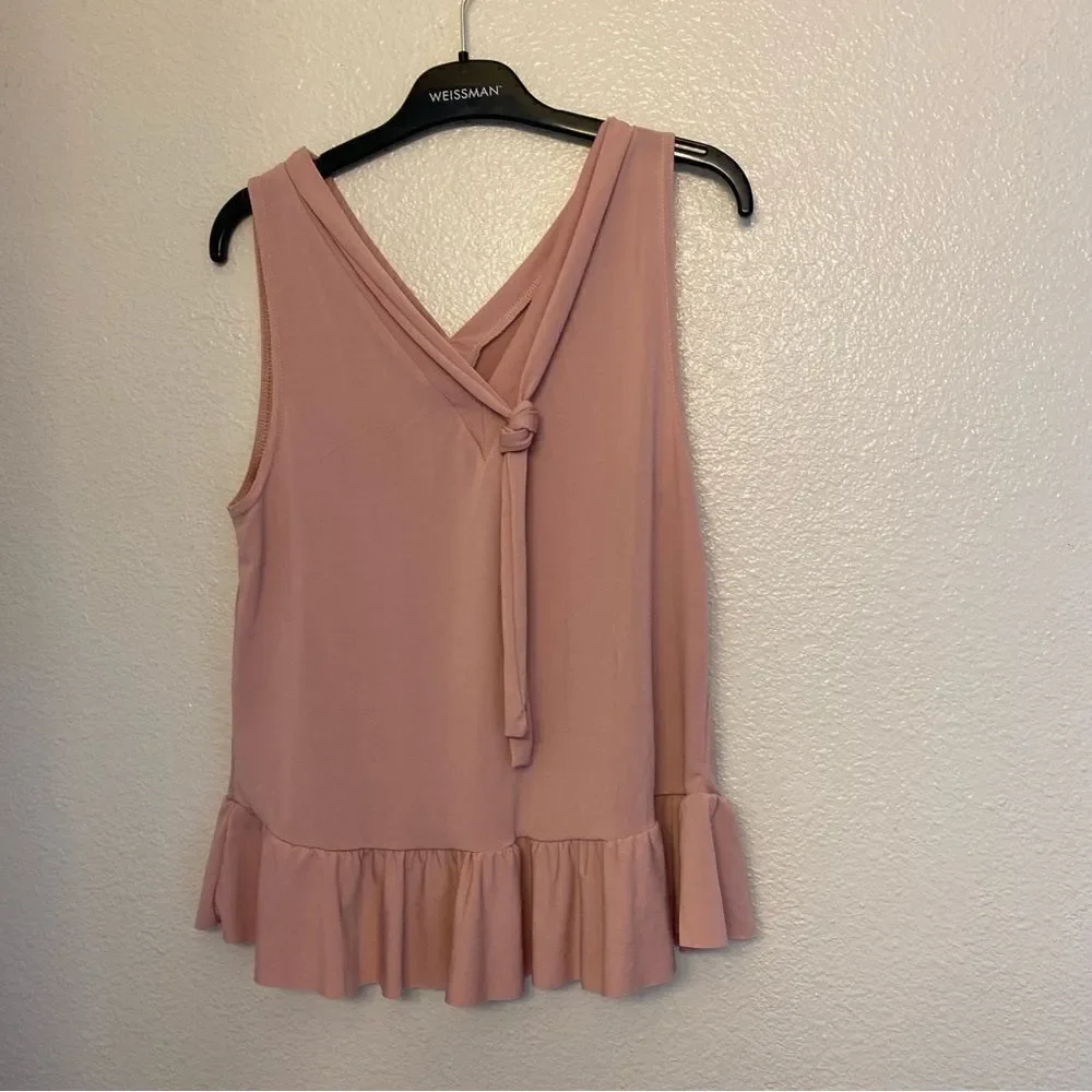 Weissman dance costume 2 piece top shorts mauve blush jersey MJ11368 adult MA